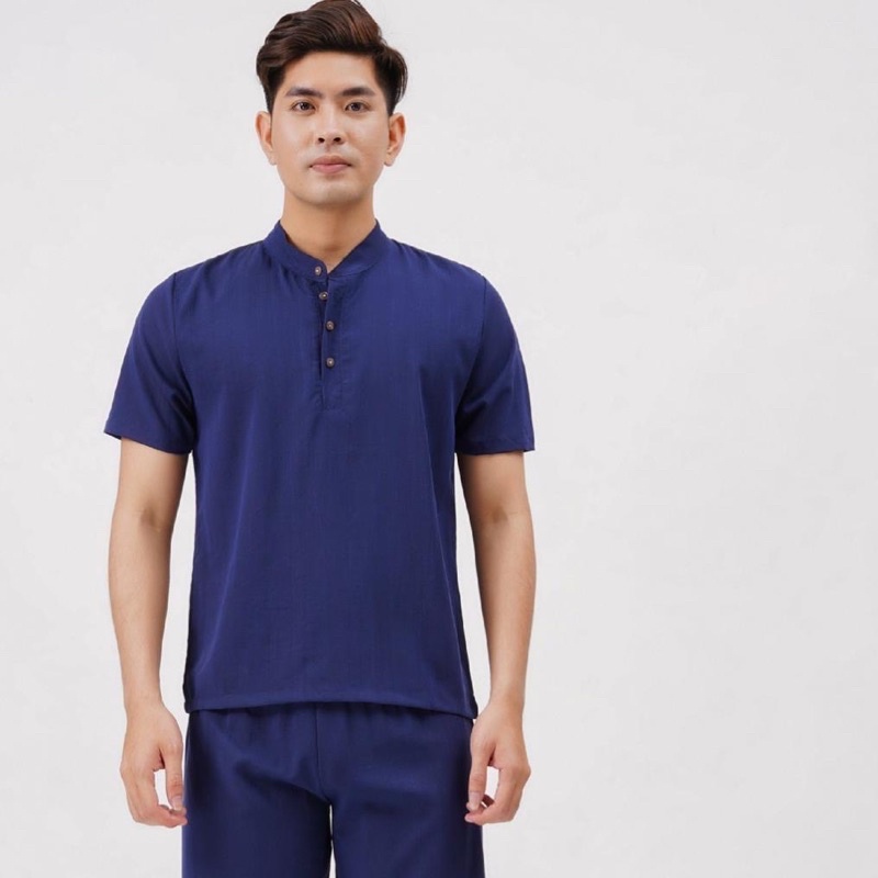 Đồ bộ quần áo đũi nam mùa hè chất vải Đũi Thái cao cấp thoáng mát mẫu hot năm 2022