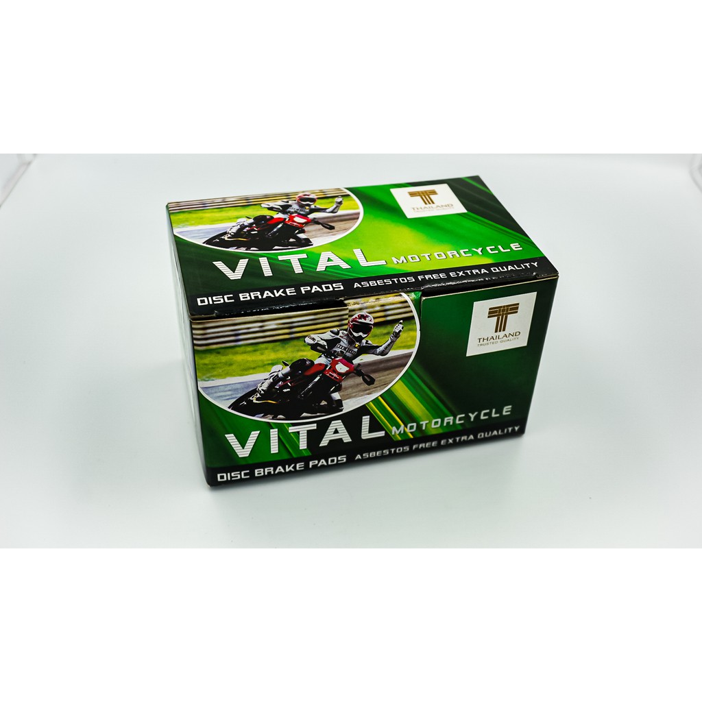Bố thắng đĩa trước + sau Honda VARIO nhập khẩu hiệu VITAL - Má phanh xe máy, bố thắng đĩa VITAL chính hãng Thái lan