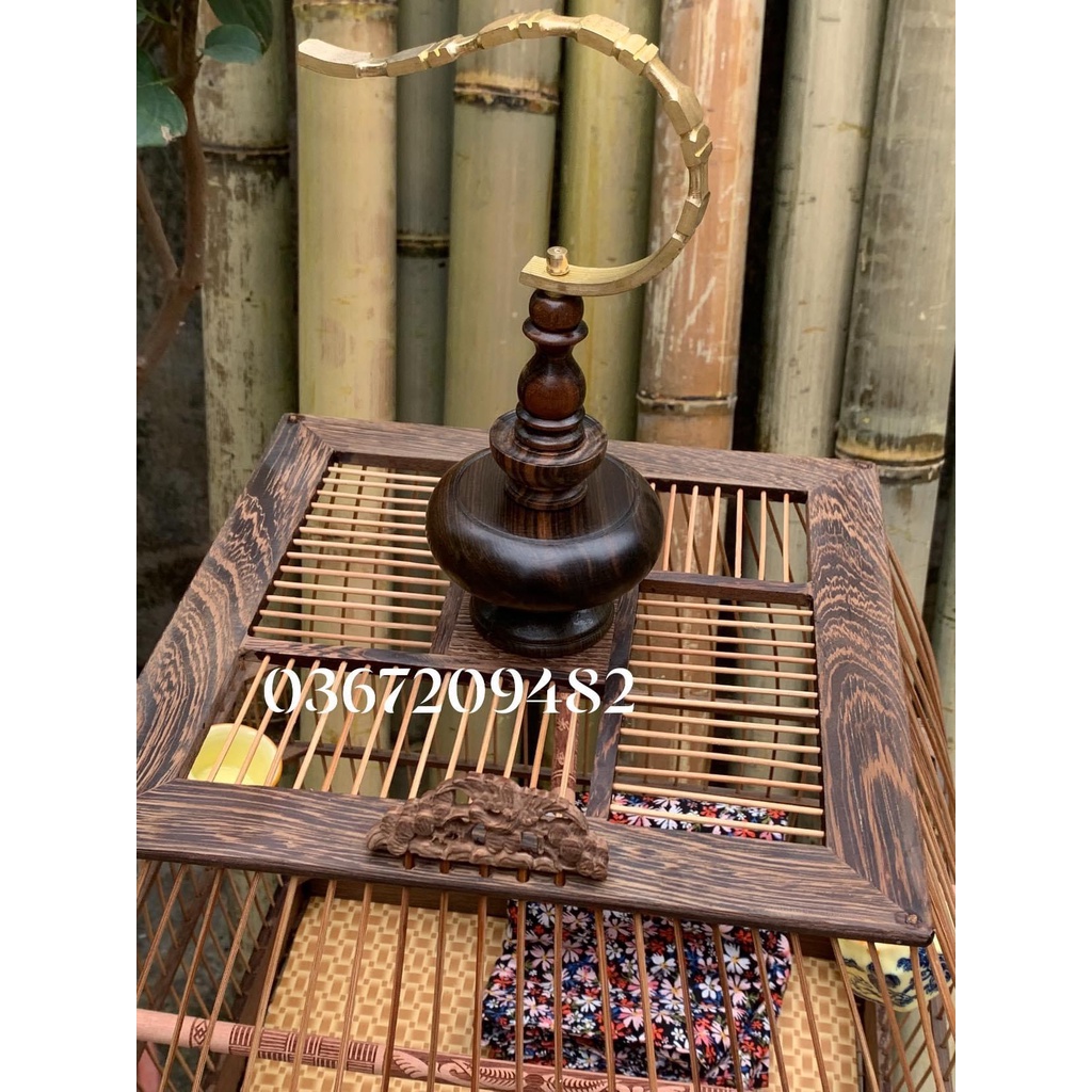 Nậm mun lồng chim chào mào gỗ mun chào mào loại- móc đồng