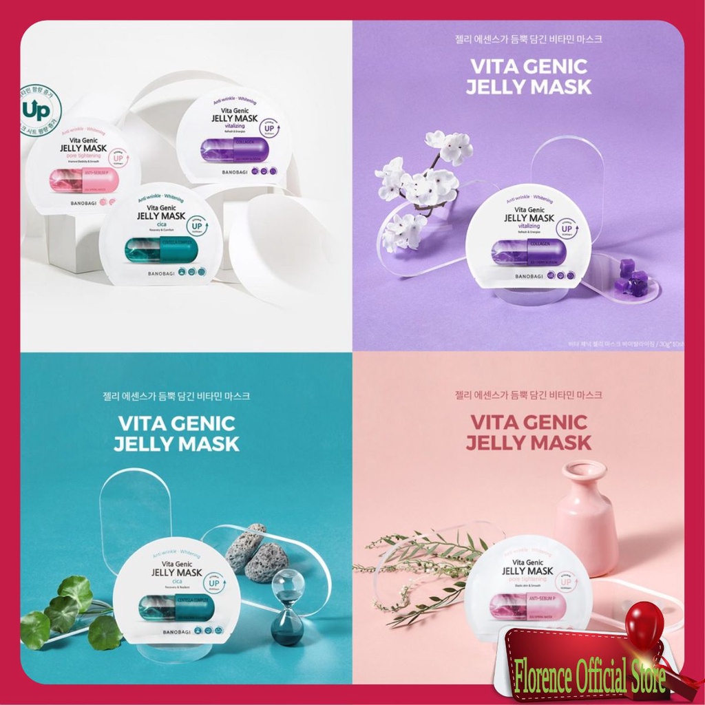 MẶT NẠ BANOBAGI VITA GENIC JELLY MASK 2020 LẺ MIẾNG