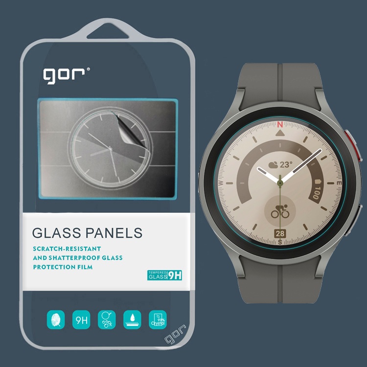 Dán cường lực GOR cho Smartwatch Galaxy Watch 5 / Galaxy Watch 5 Pro Size 40/44/45mm