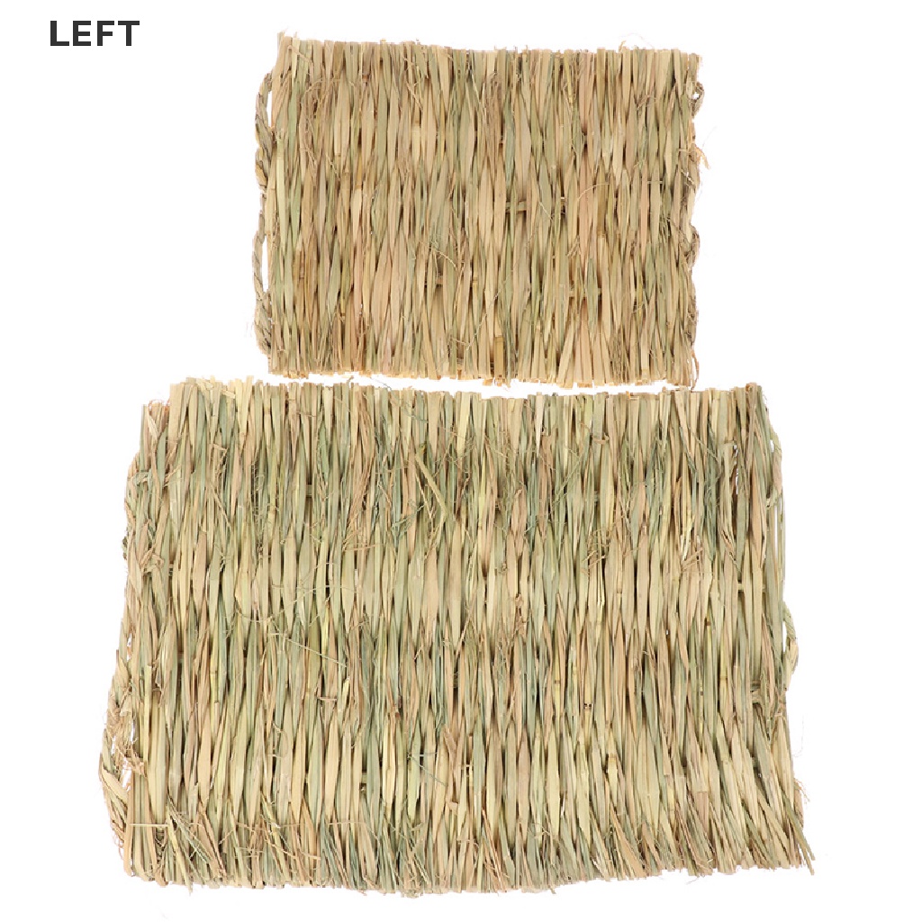 le Rabbit Grass Chew Mat Small Animal Natural Soft Grass Hamster House Pig Cage my