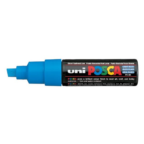 Bút vẽ Uni Posca PC-8K Marker Broad Chisel Tip 8mm