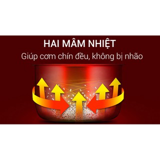 Nồi cơm điện Sharp 1.8 lít KS-18TJV