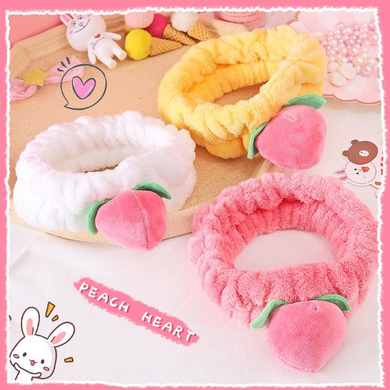 Băng Đô Cài Tóc Hình Trái Đào 3D Xinh Xắn Cho Nữ Siêu HOTHIT | BigBuy360 - bigbuy360.vn