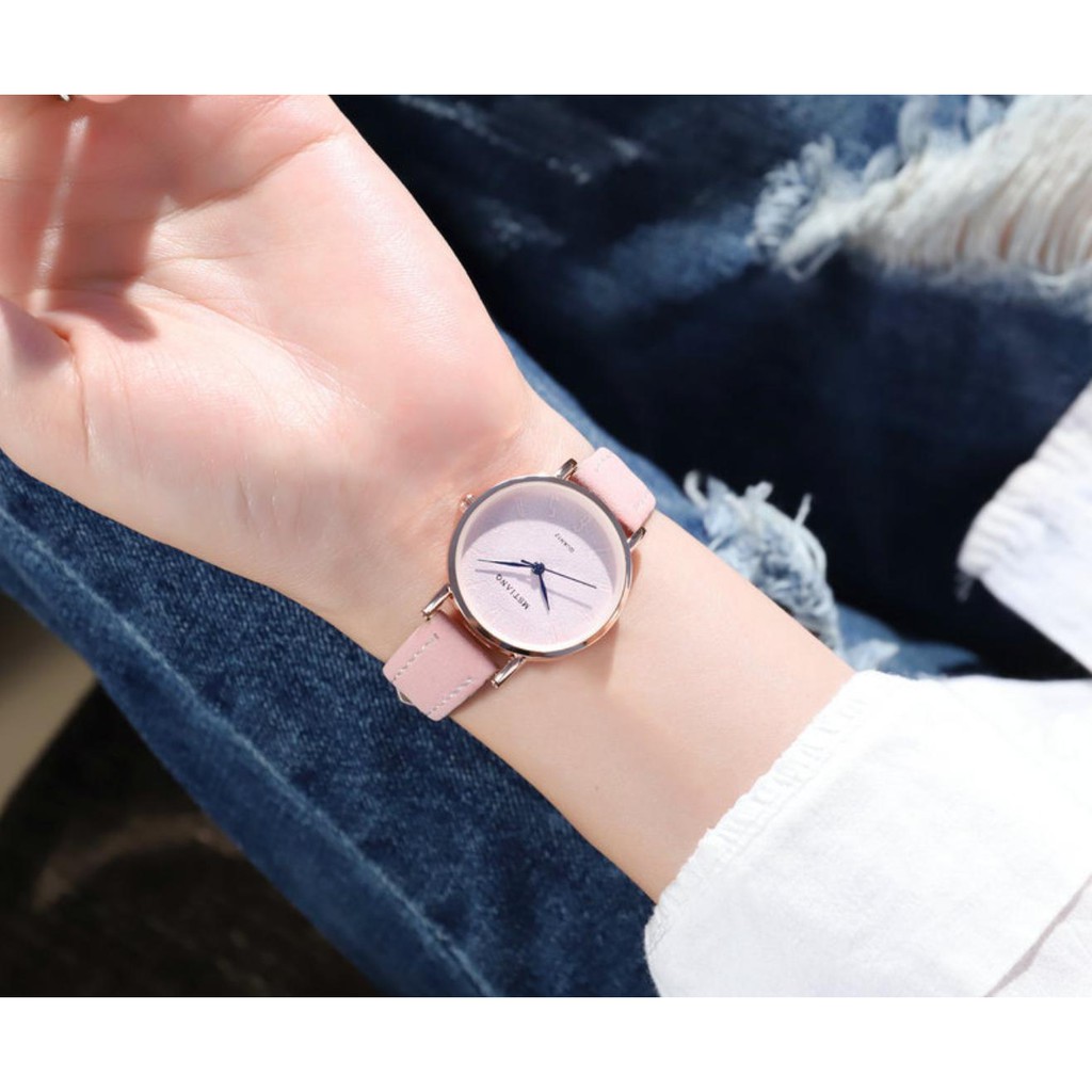 [CỰC ĐẸP] ĐỒNG HỒ NỮ DÂY DA MSTIANQ PHIÊN BẢN BEAUTIFUL GIRL THỜI TRANG CỰC ĐẸP | BigBuy360 - bigbuy360.vn