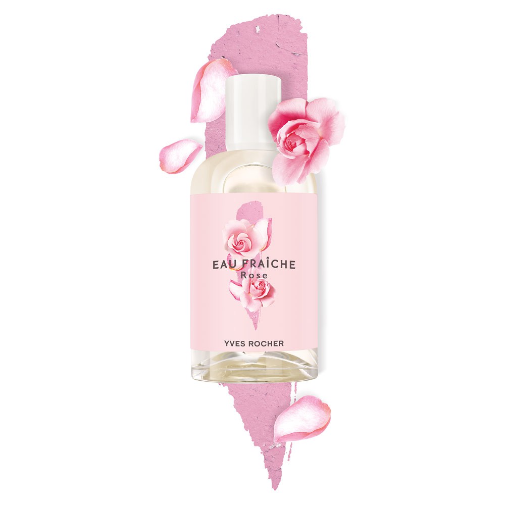 Nước hoa hương hoa hồng Yves Rocher ROSE EAU FRAICHE 100ML