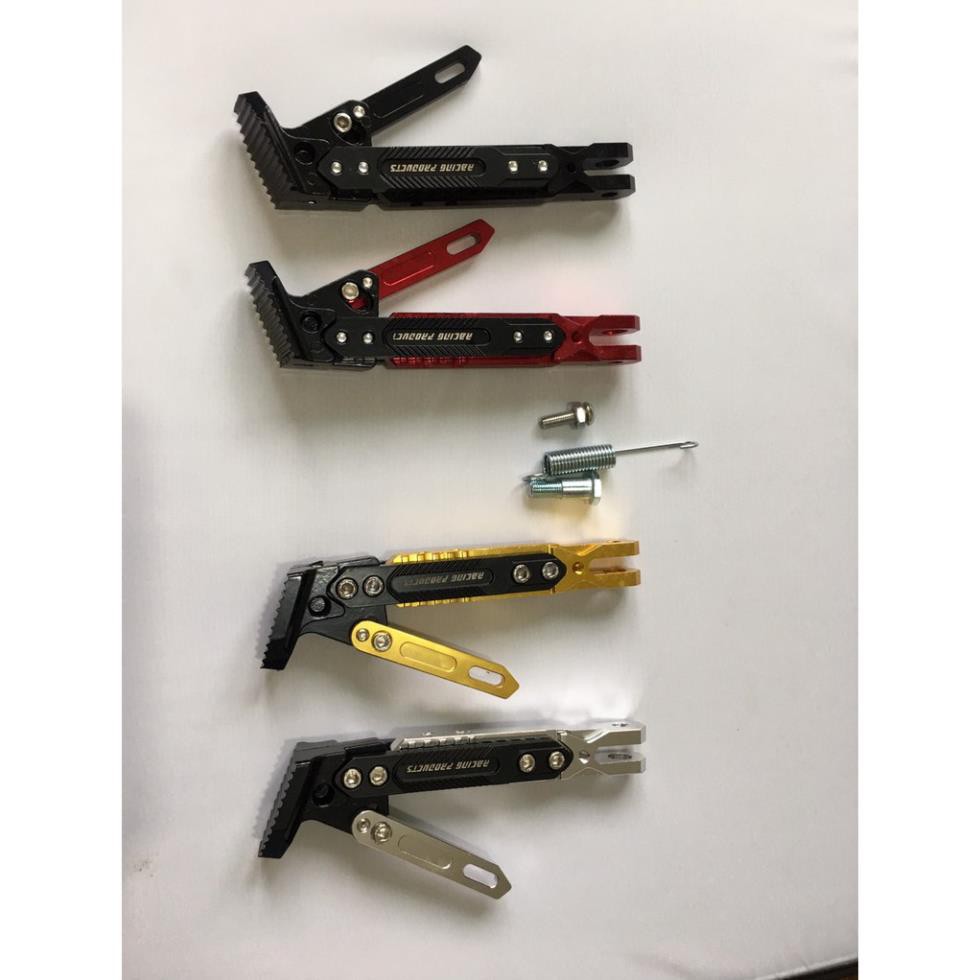 Chân chống, chống ngang racing biker cnc cao cấp cho mọi loại xe máy/ xe đạp điện