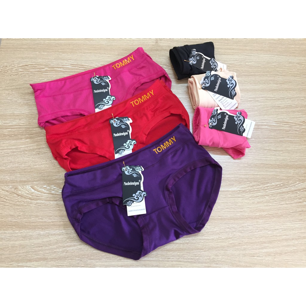 (HỘP 10 chiếc) QUẦN LÓT COTTON CO DÃN 4 CHIỀU TOMY CỰC ĐẸP, mã 5079, Hàng Đẹp (Ảnh thật)