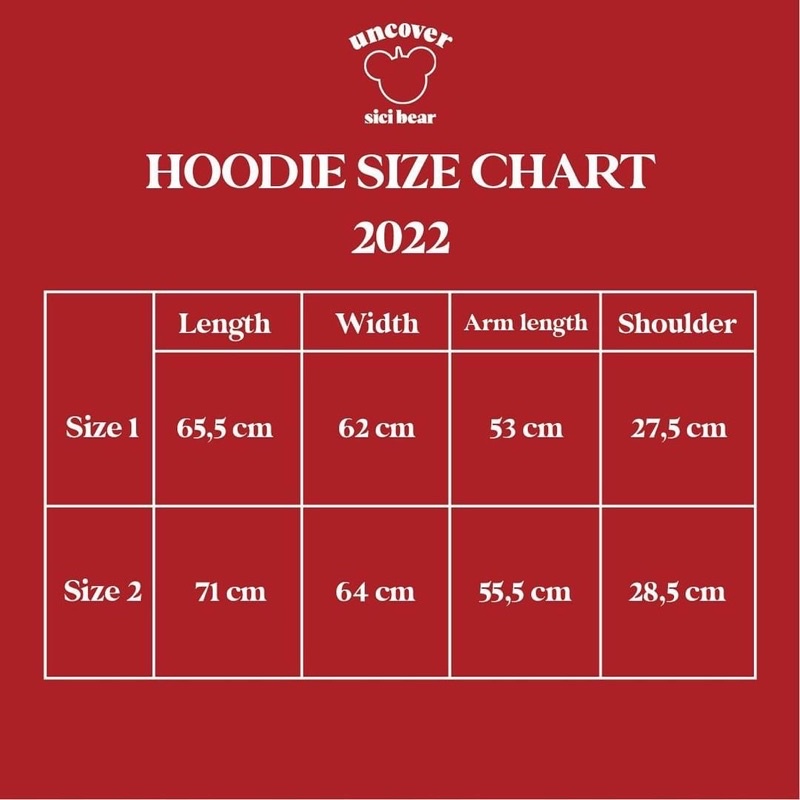 Hoodie/ áo khoác Doodles chính hãng Uncover