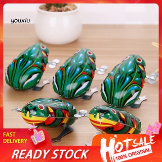Đồ Chơi Ếch Nhảy Lên Dây Cót Dễ Thương Dành Cho Bé