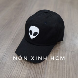 Nón lưỡi trai fom mềm logo Alien - fom dadhat - chất vải đẹp - quai dây