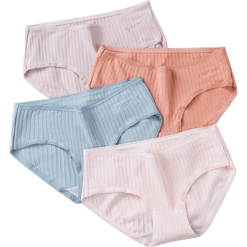 Quần Lót Cotton Không Đường May Kháng Khuẩn Thoáng Mát Màu Sắc Tùy Chọn Cho Nữ O2 | BigBuy360 - bigbuy360.vn