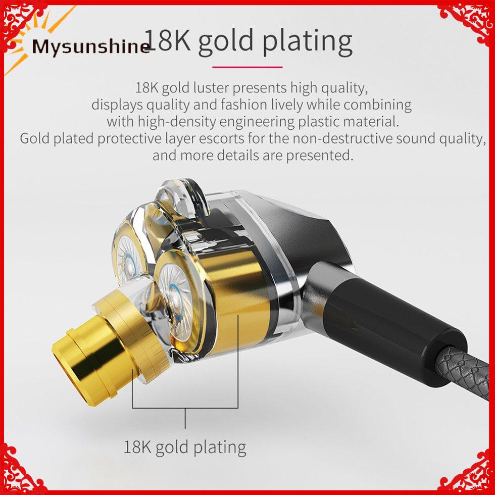 Tai Nghe Nhét Tai Âm Thanh Siêu Trầm Hifi 3.5mm | BigBuy360 - bigbuy360.vn