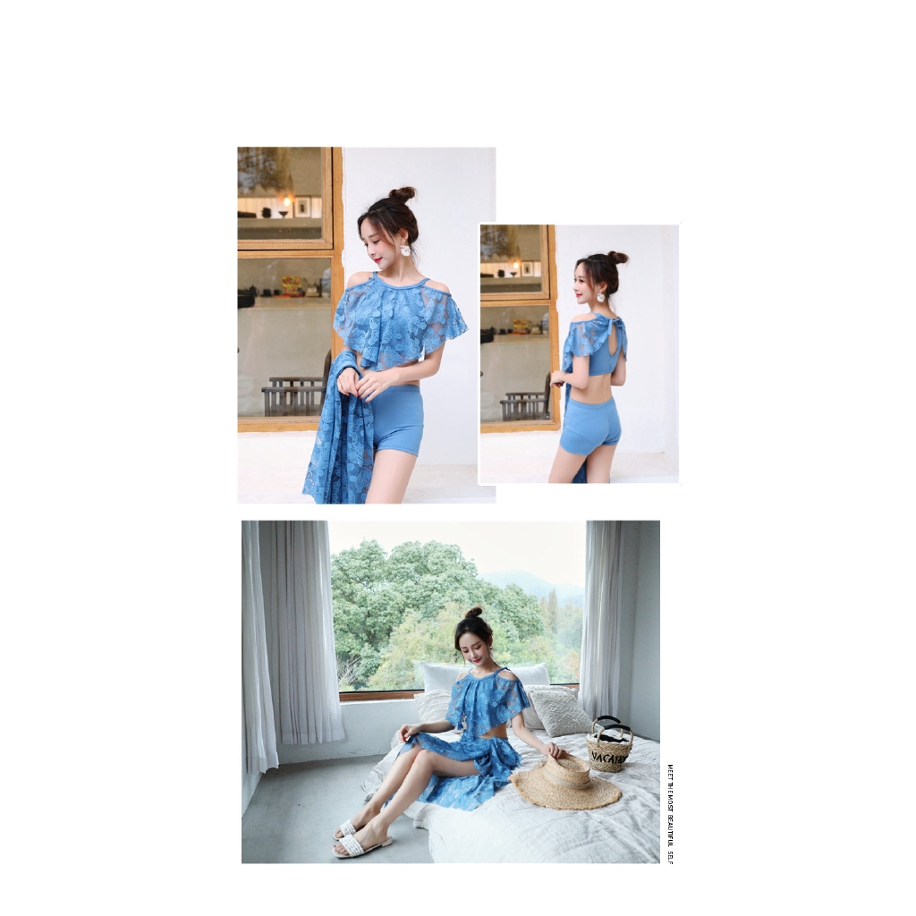 2020 new sexy beach swimwear women's three-piece bikini Korean ins | BigBuy360 - bigbuy360.vn
