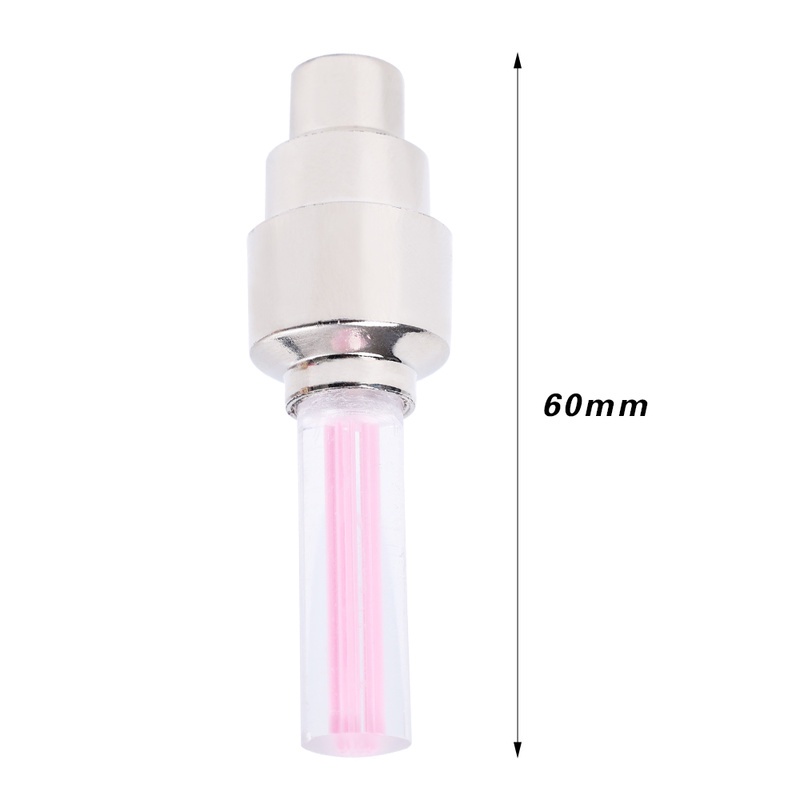 Vỏ Đèn LED Nhiều Màu Sắc Gắn Van Bánh Xe Hơi Chống Thấm Nước
