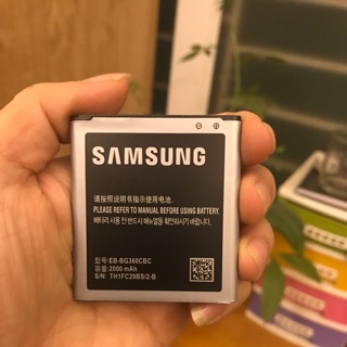 Pin Samsung G360/J2 xịn(2000 mAh) tặng cáp samsung xịn