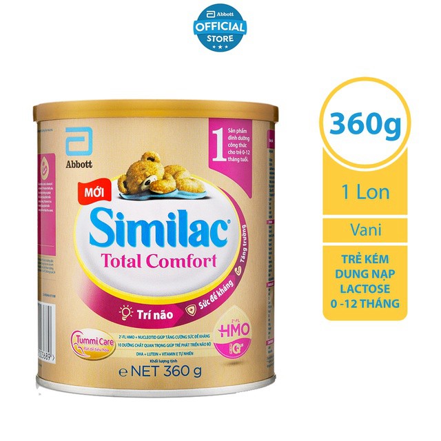 Sữa bột Similac Total Comfort 1 Lon 360g