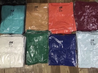 Áo thun cổ tim form rộng siêu xinh