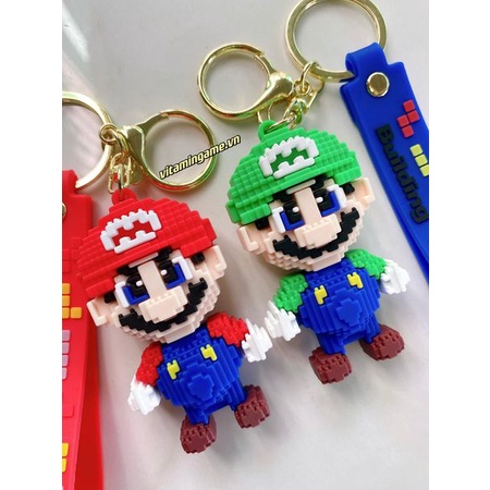 Móc Khóa 3D Mario