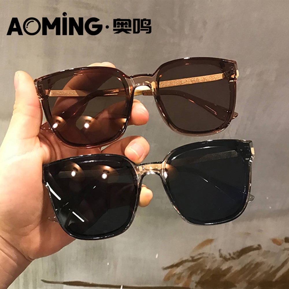 Kính nữ thời trang râm mát D-ZINER KI013 gọng vuông đẹp chống tia uv chống tia cực tím đi biển