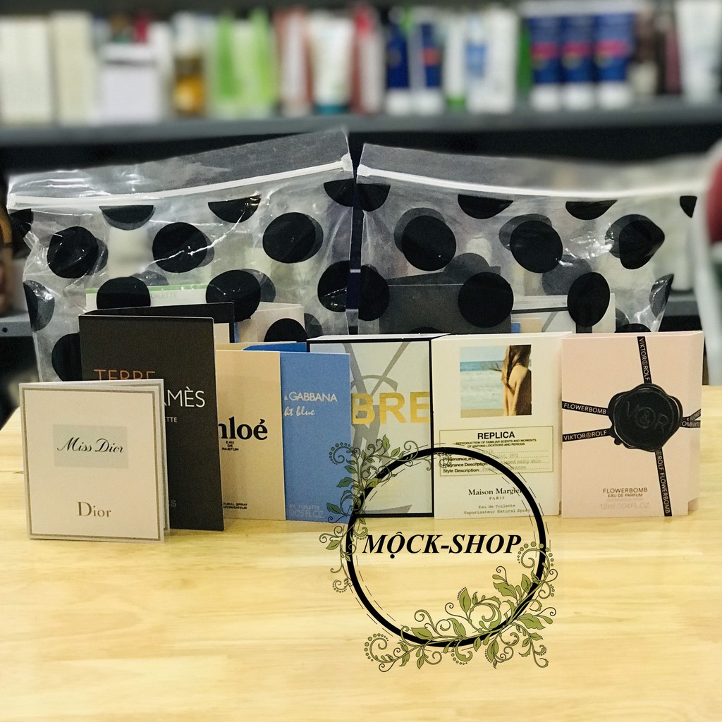 SET NƯỚC HOA MINI GỒM 7 MÓN HÀNG PHÁP | Thế Giới Skin Care