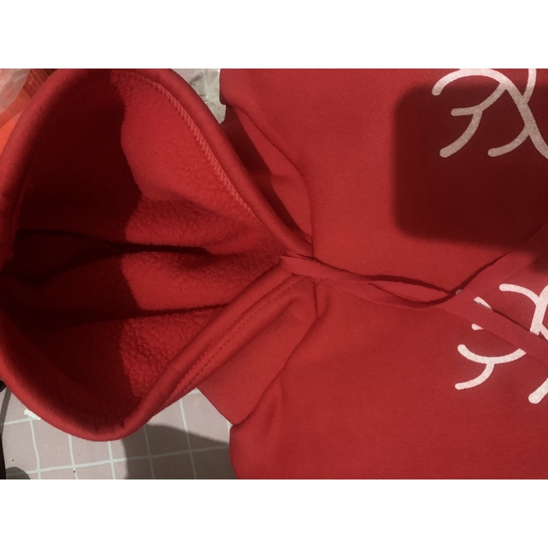 Áo nỉ hoodies đỏ hoạ tiết noel oversize nam nữ áo đôi dễ thương | BigBuy360 - bigbuy360.vn