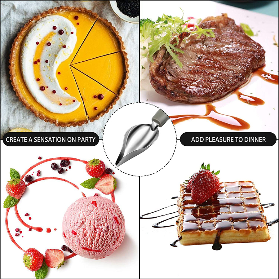 Muỗng Vẽ Trang Trí Bằng Thép Không Gỉ