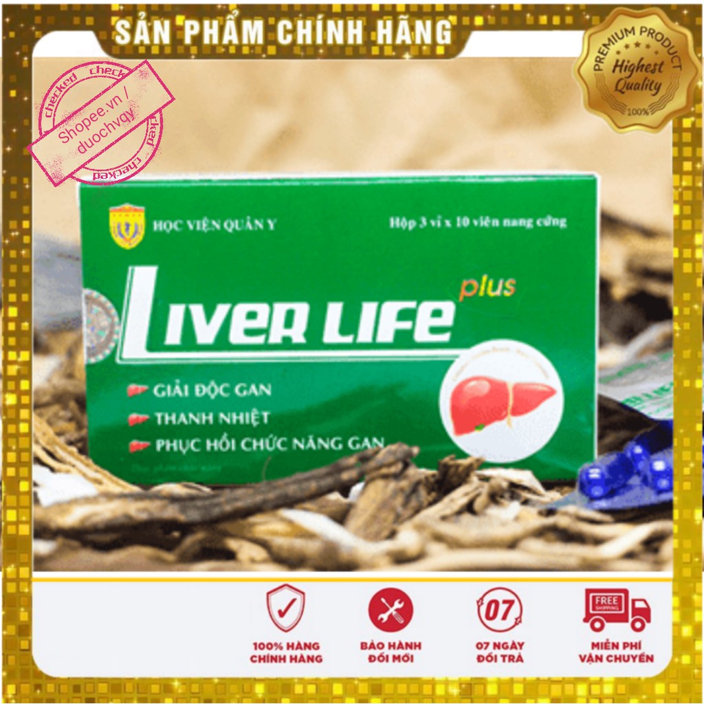 Bổ gan LIVER LIFE Học viện Quân Y