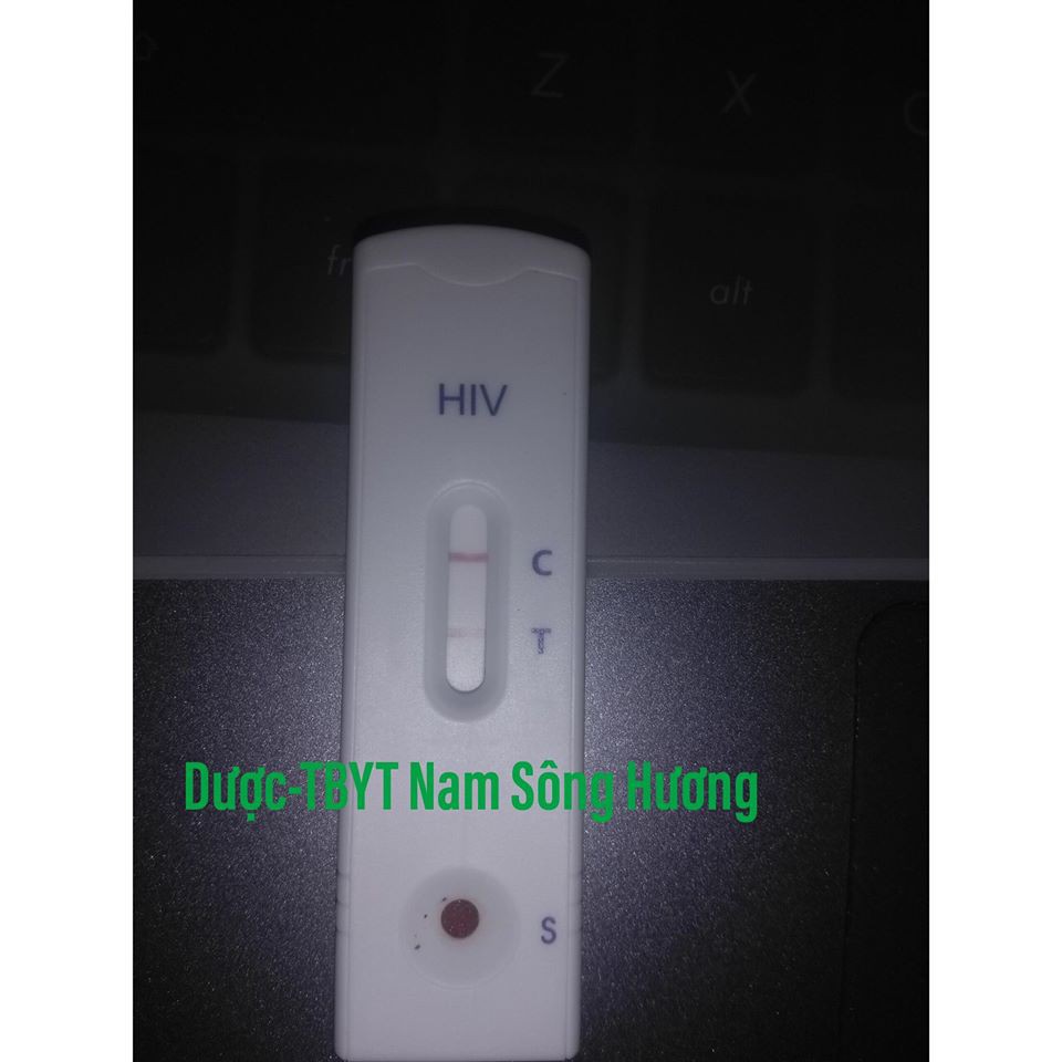 HÀNG HÃNG Que thử test thử nhanh HIV tại nhà FASTEP của Mỹ STRIP HIV RAPID TEST chính xác 99,99% kèm clip hướng dẫn