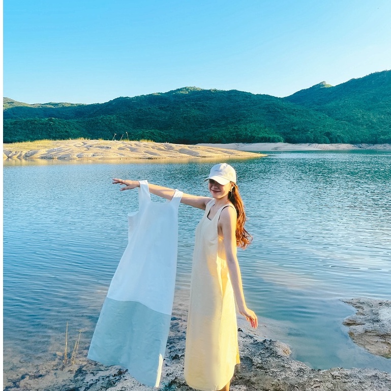 [Mã SKAMCLU7 giảm 10% tối đa 50K đơn 0Đ] Váy dài 2 màu mùa Hè | BigBuy360 - bigbuy360.vn