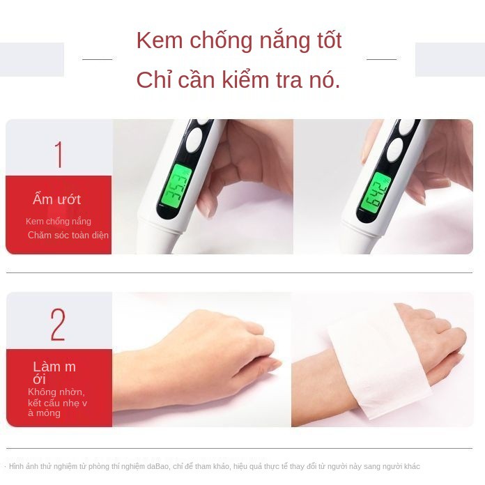 Dabao gói mới kem chống nắng nhẹ và tươi mát dưỡng ẩm cách ly cho học sinh trong nhà ngoài trời