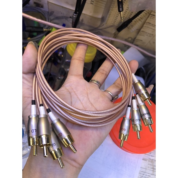 Dây cáp tín hiệu rg178,RG316 mạ bạc