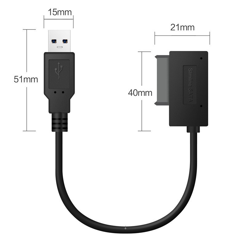 Cáp Chuyển Đổi Usb 6 + 7p Sata Sang Usb 2.0 Easy Drive Cable Cho Khách Sạn8)