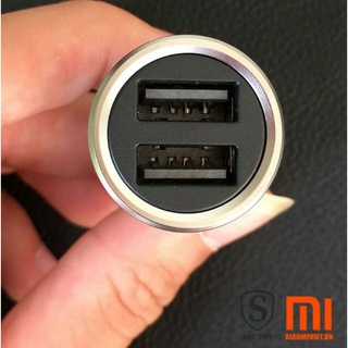 Củ sạc oto ô tô Xiaomi QC3.0 - 2 USB