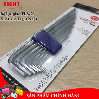 Bộ lục giác hệ mét TLS-7S chính hãng Eight Nhật