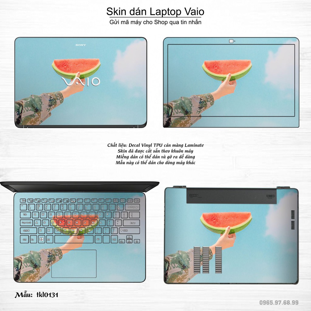 Skin dán Laptop Sony Vaio in hình thiết kế _nhiều mẫu 3 (inbox mã máy cho Shop)