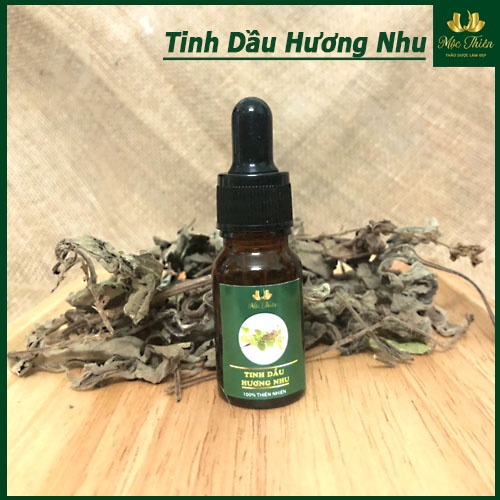 Tinh dầu hương nhu chăm sóc tóc 10ml (Tặng vỏ chai xịt)