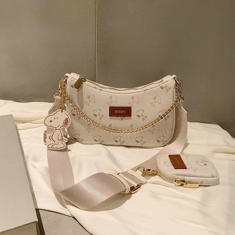 Túi Xách Nữ, Túi Nữ Đeo Chéo Spoony Kèm Ví Siêu Dễ Thương