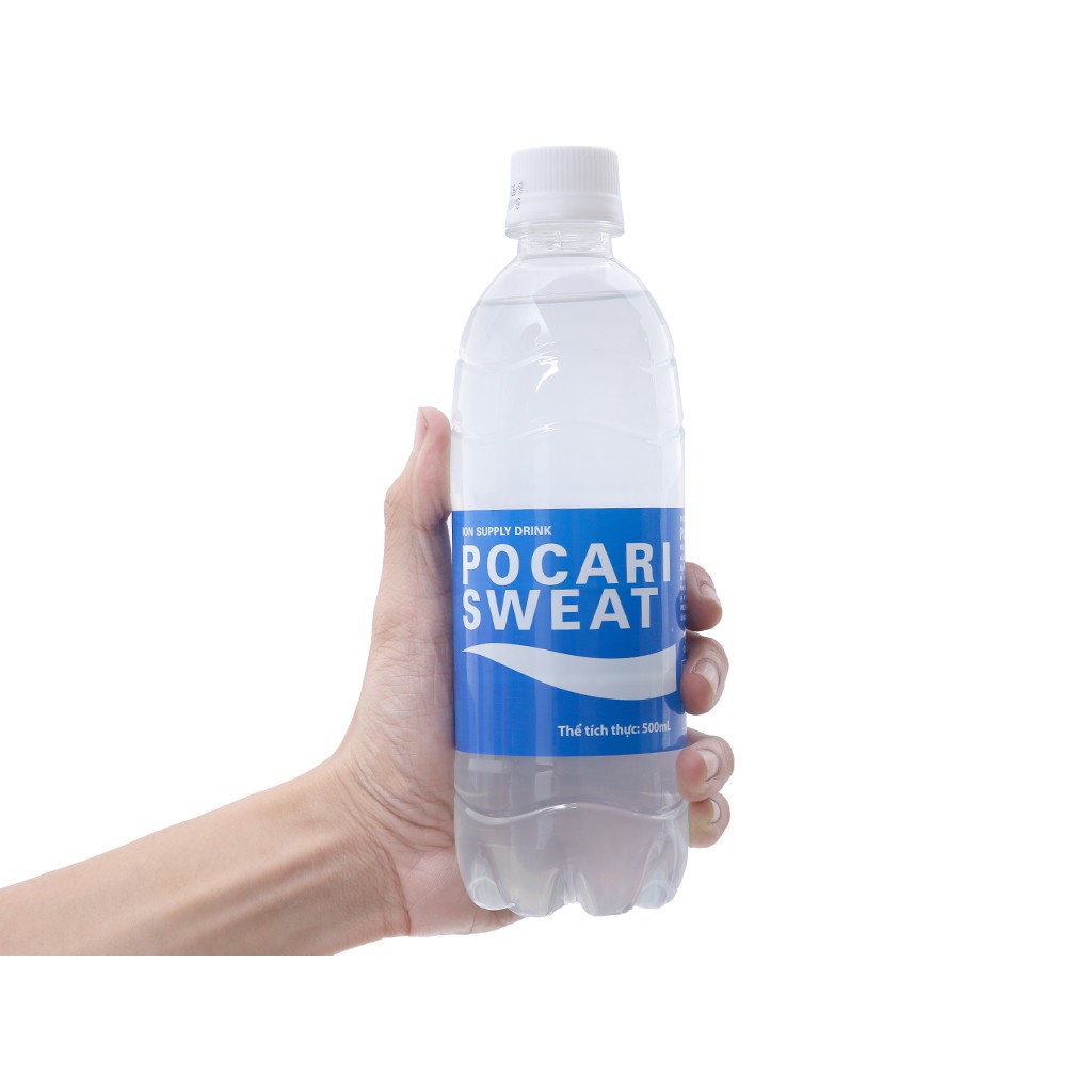 Lốc 6 Chai Pocari Sweat Bù Nước Bổ Sung ion chai 500ml