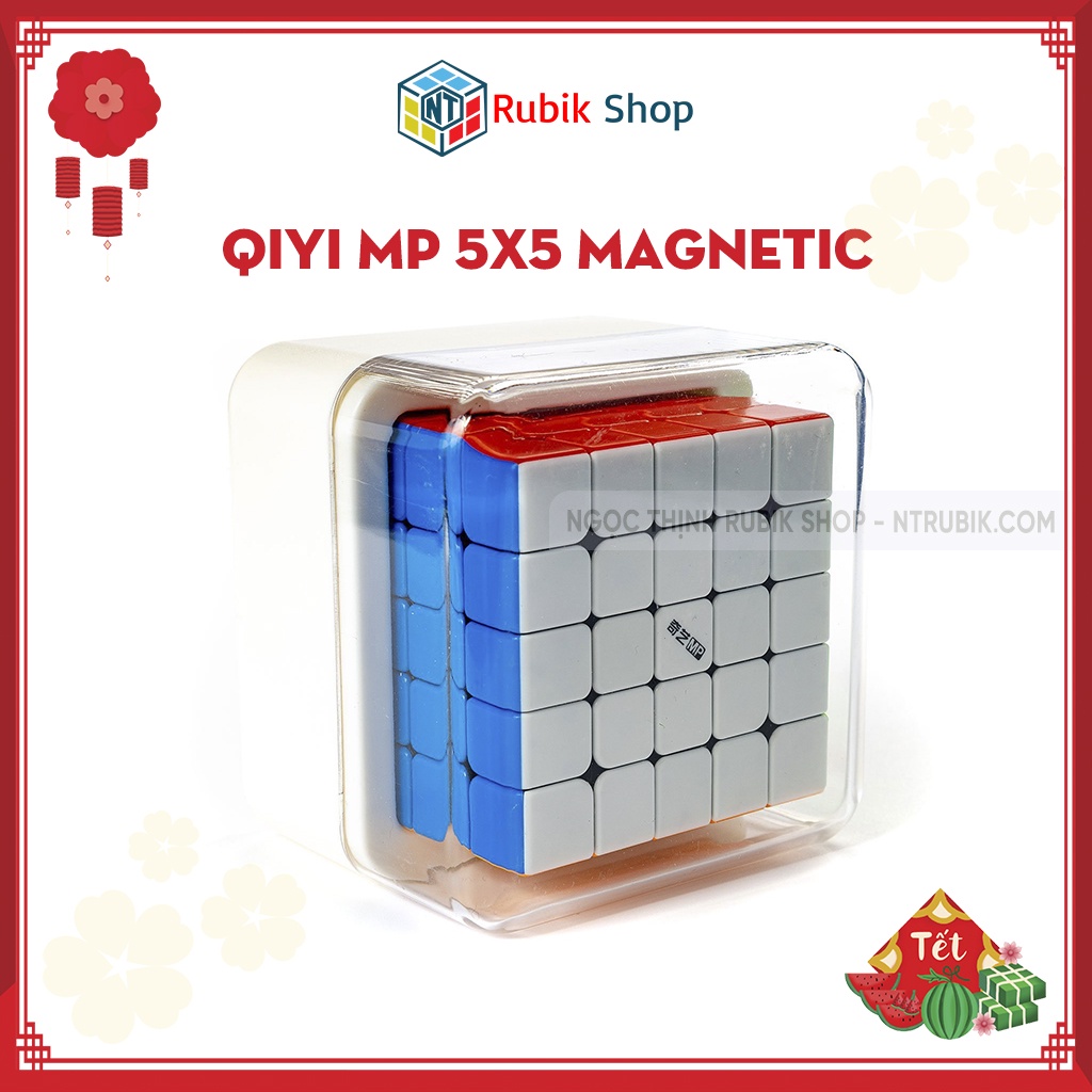 QiYi MP 5x5 Magnetic - Rubik 5x5x5 Nam Châm Stickerless Không Viền
