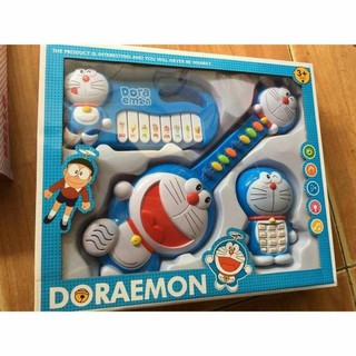 Bộ đàn Kitty, Doremon ( đồ chơi điện thoại +2 đàn)