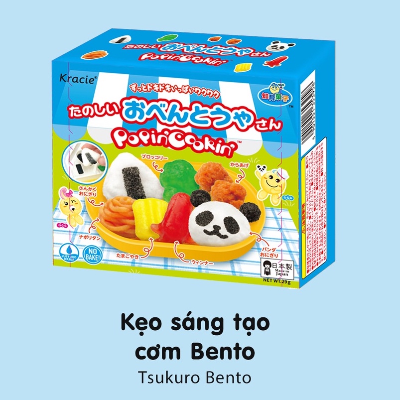 Kẹo đồ chơi Popin Cookin Tsukuro Obento - Bộ làm cơm Bento