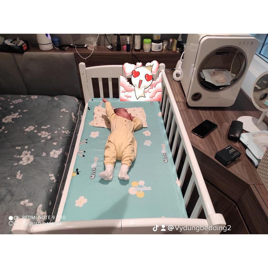 Đệm lót cũi chất liệu bông ép làm theo yêu cầu của khách