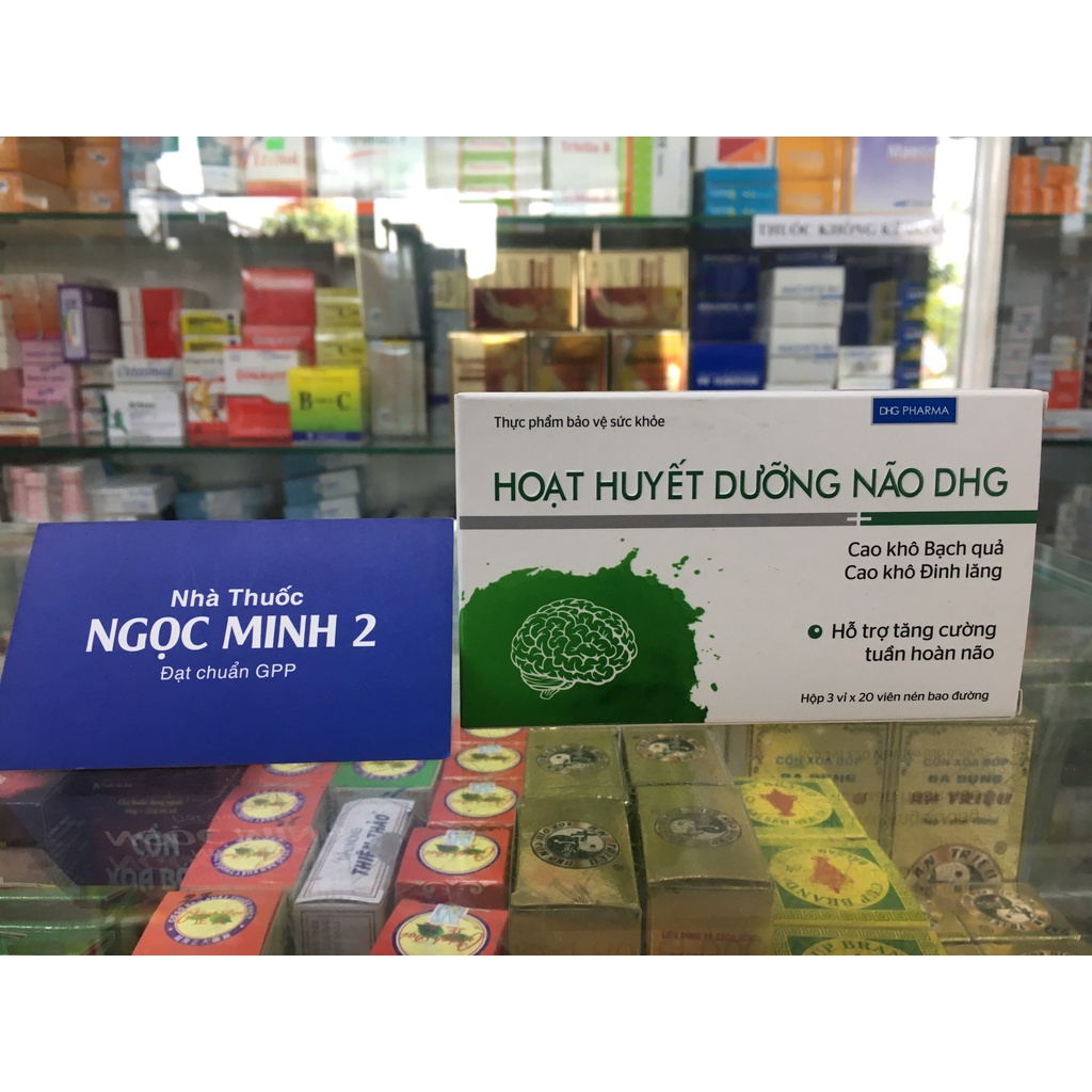 ✅ [Chính Hãng] Hoạt Huyết Dưỡng Não DHG hỗ trợ tăng cường tuần hoàn não