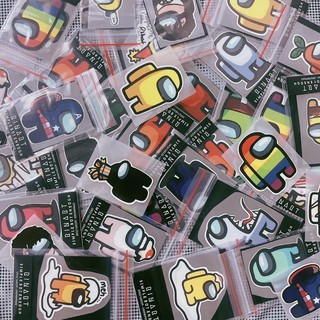 Decal Logo Sticker Patch in áo ủi trực tiếp lên vải hình biểu tượng AmongUs - Part 2