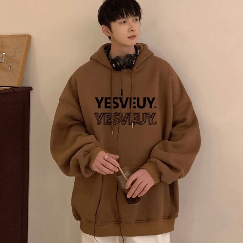 Áo hoodie Oversize In Chữ Thời Trang Hàn Quốc Chất Lượng Cao Size M-5XL Cho Nam