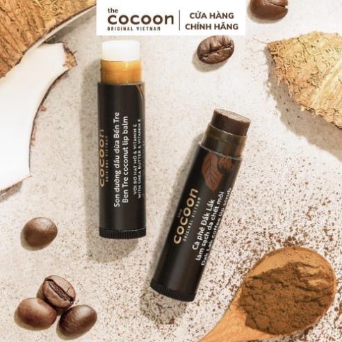 Tẩy Da Chết Môi Cà Phê Đắk Lắk Cocoon Giúp Môi Mềm Mịn 5g - CC48