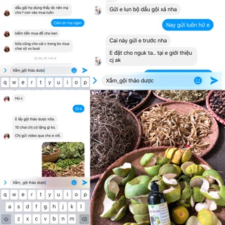 dầu gội thảo dược
