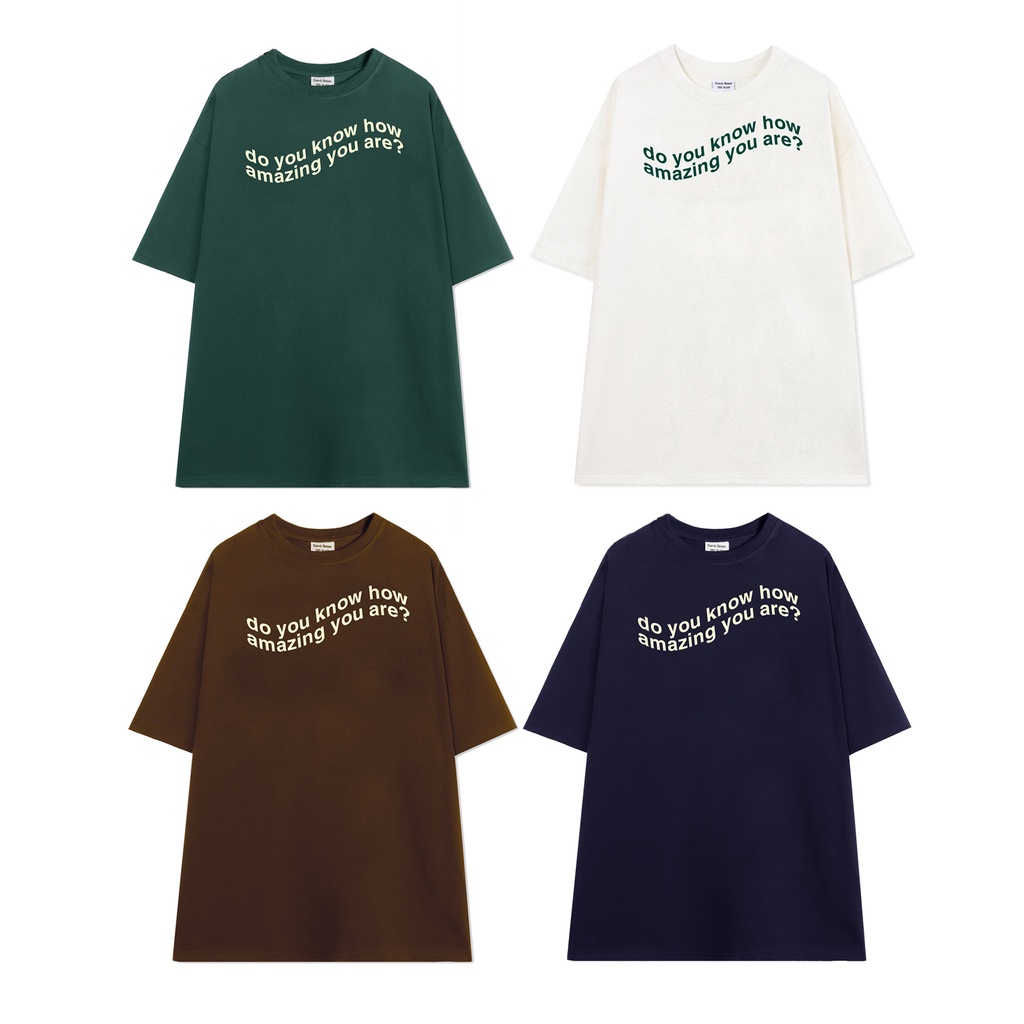 ÁO THUN FF FORM RỘNG AMAZING TEE, VẢI THUN 2 CHIỀU COTTON 250GSM